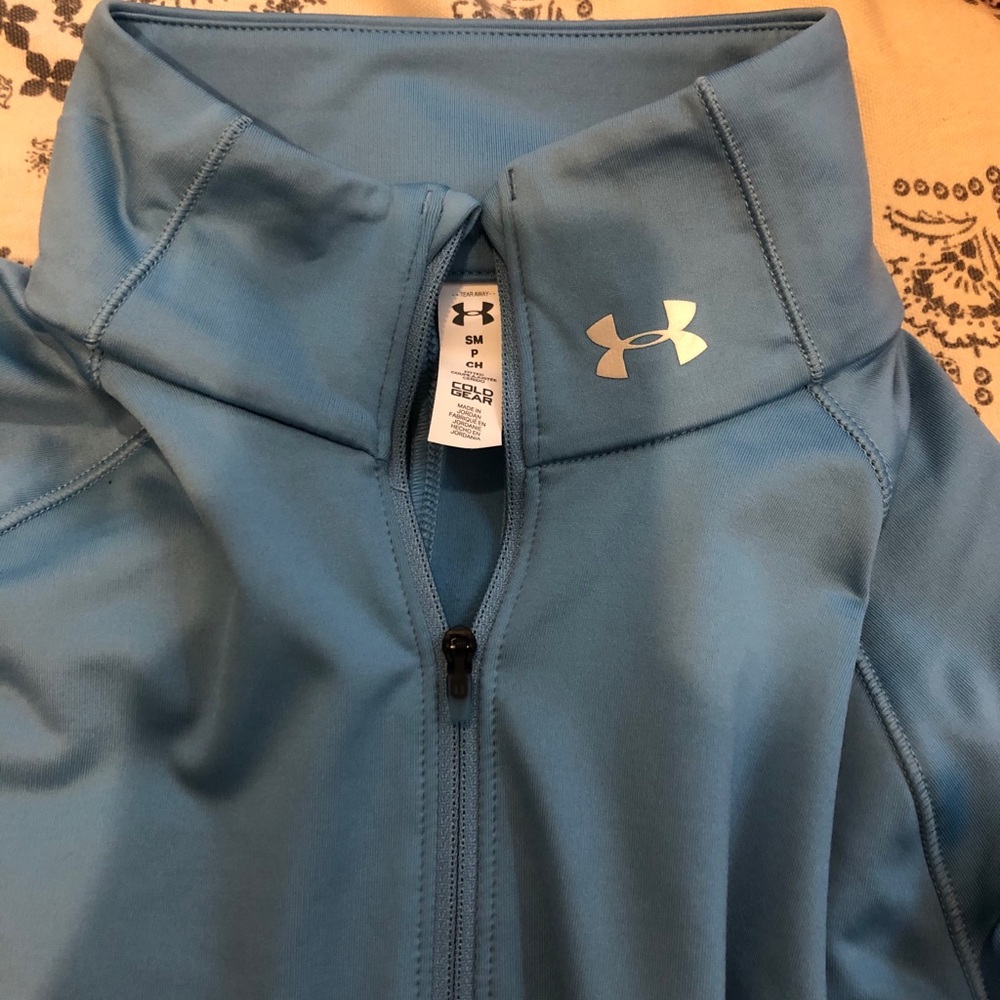Underarmor Quarter-Zip Compression Running Top - Picture 4 of 5